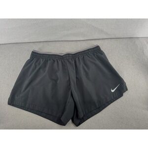 Nike Shorts Women Size Medium Black Flex Elevate‎ 5" Performance 2 in 1 Running